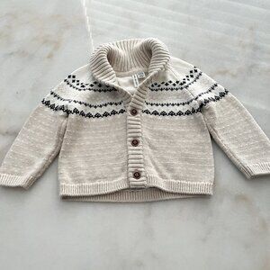 Janie and Jack Baby Boy's Button-Down Cardigans Size-6-12 Months